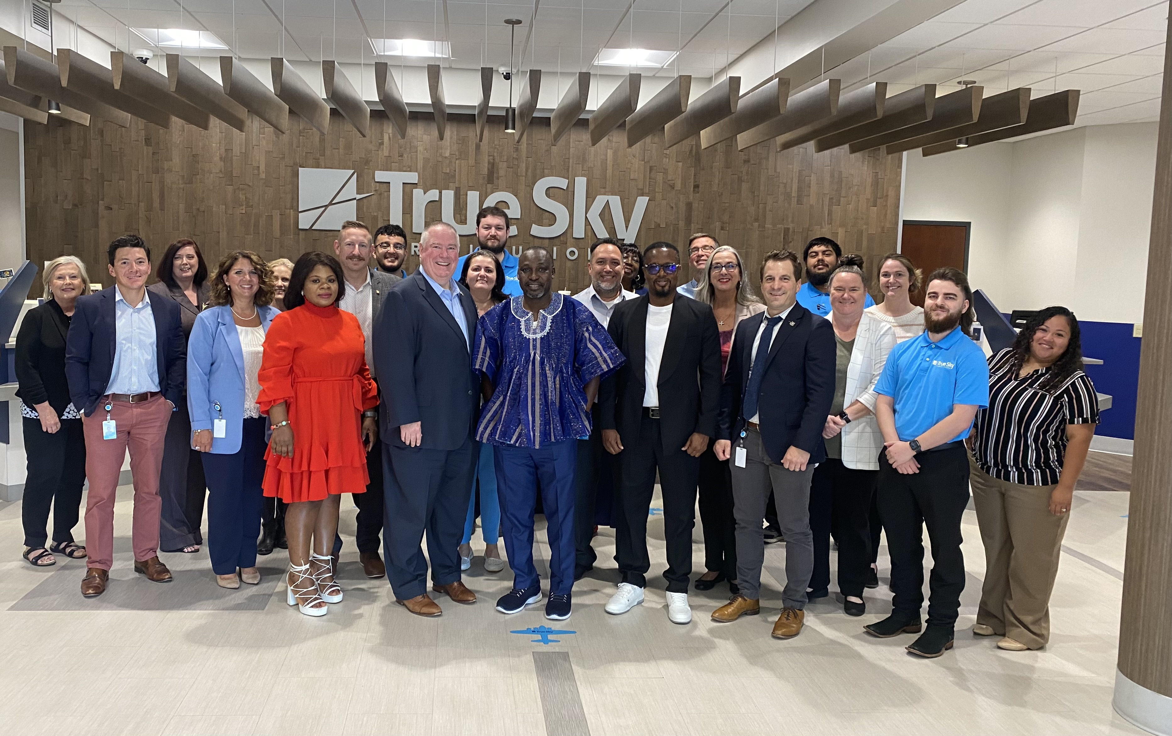 True Sky Meets with Ghana CUs