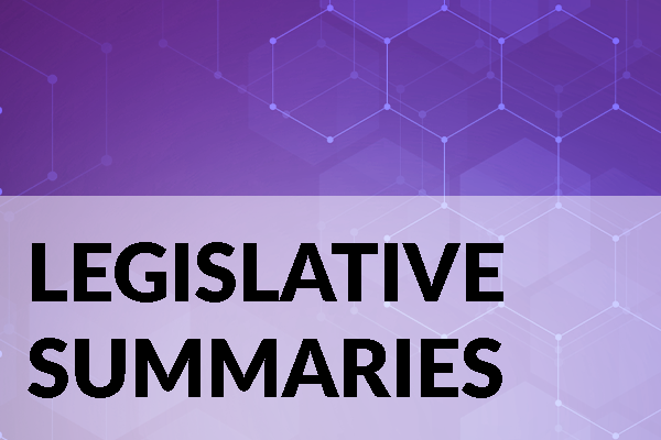 Legislative Summaries