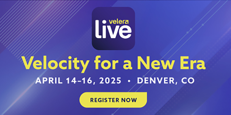 VeleraLIVE Velocity banner