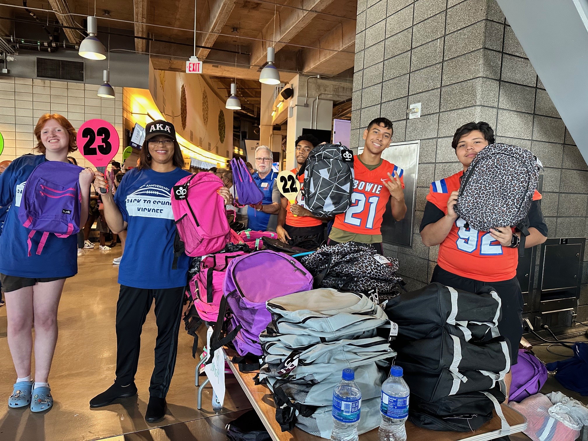 Texas Trust Community Impact Grants for AISD Backpacks