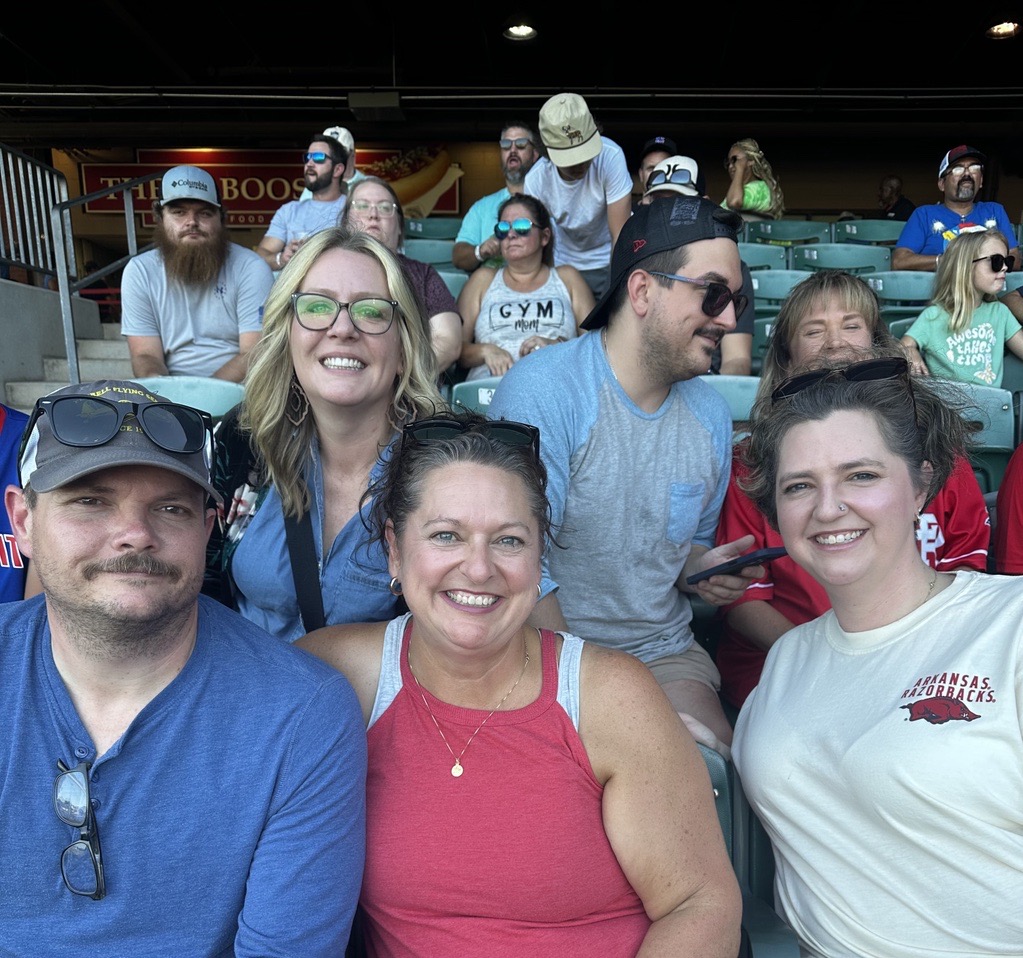 Central Arkansas Chapter Attends Travelers Baseball Game