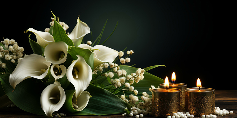 In Memoriam, Flowers and Candles