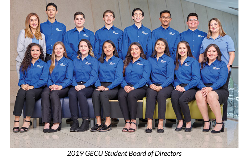 2019 GECU Student Board of Directors