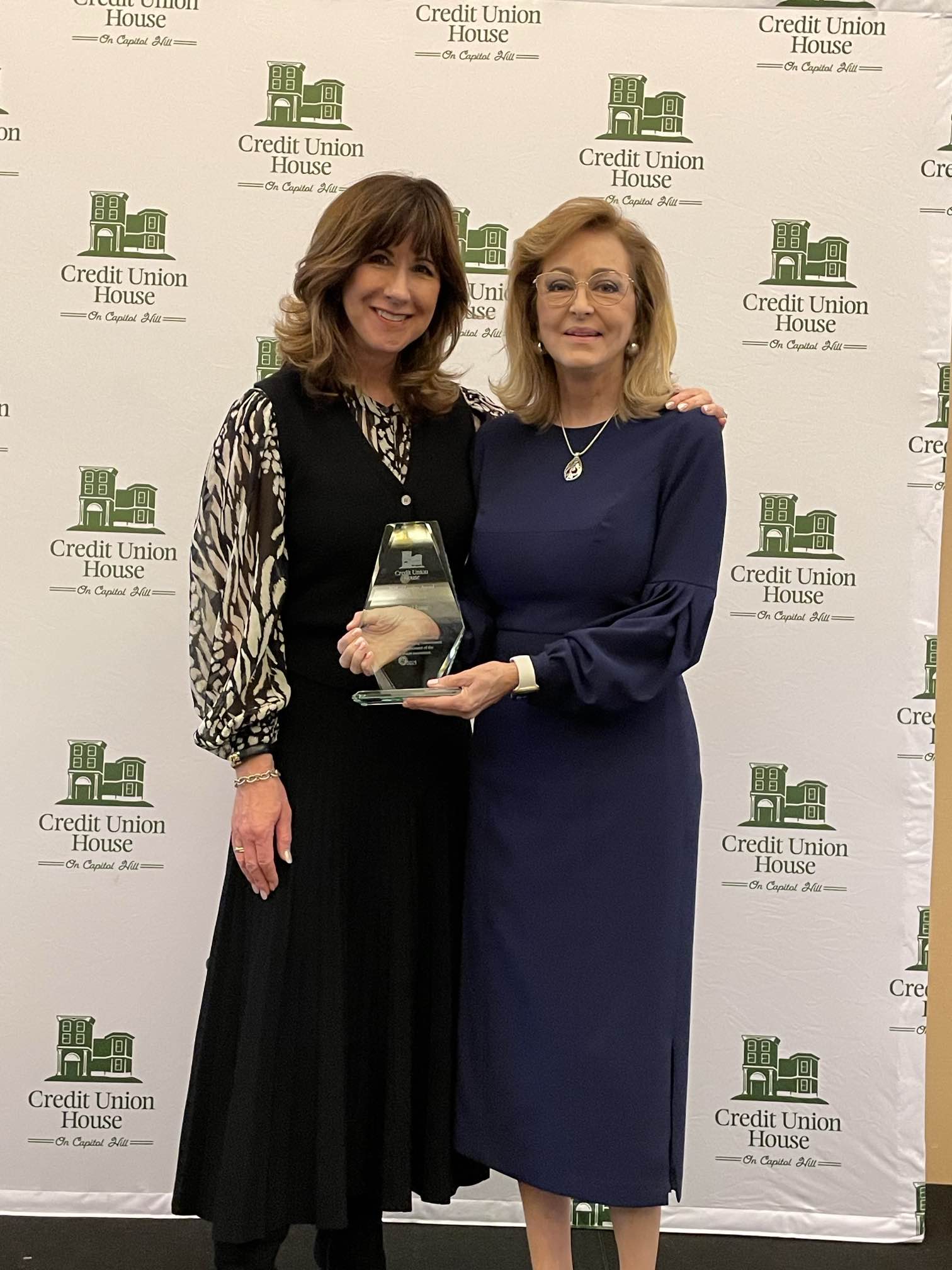 CU House, Caroline Willard with Hall of Leaders Inductee Crystal Long
