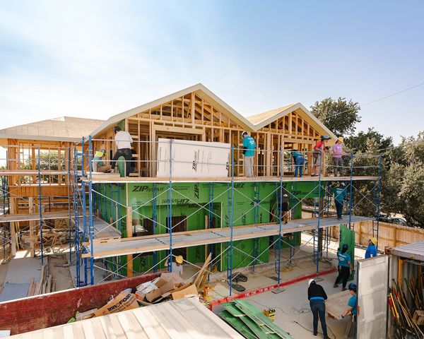Credit unions help the community through Habitat for Humanity