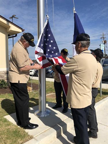 DuGood FCU Flag Raising DuGood FCU Flag Raising