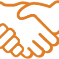 icon of shaking hands