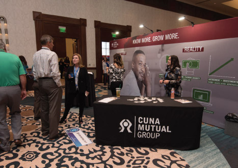 CUNA Mutual Group booth