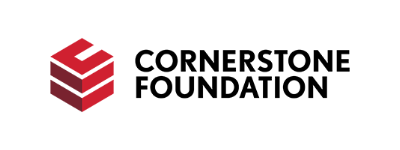 Red square next to Cornerstone Foundation